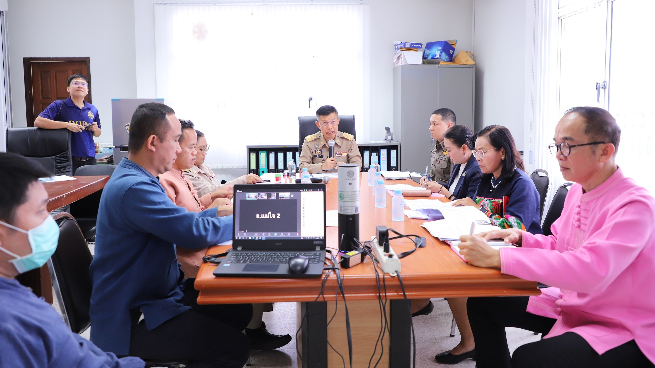 สาธารณสุขจังหวัดพะเยา  ร่วมประชุมการเข้าร่วมกิจกรรมปูทาง สู่การตื่นรู้ ธรรมนาวา ...