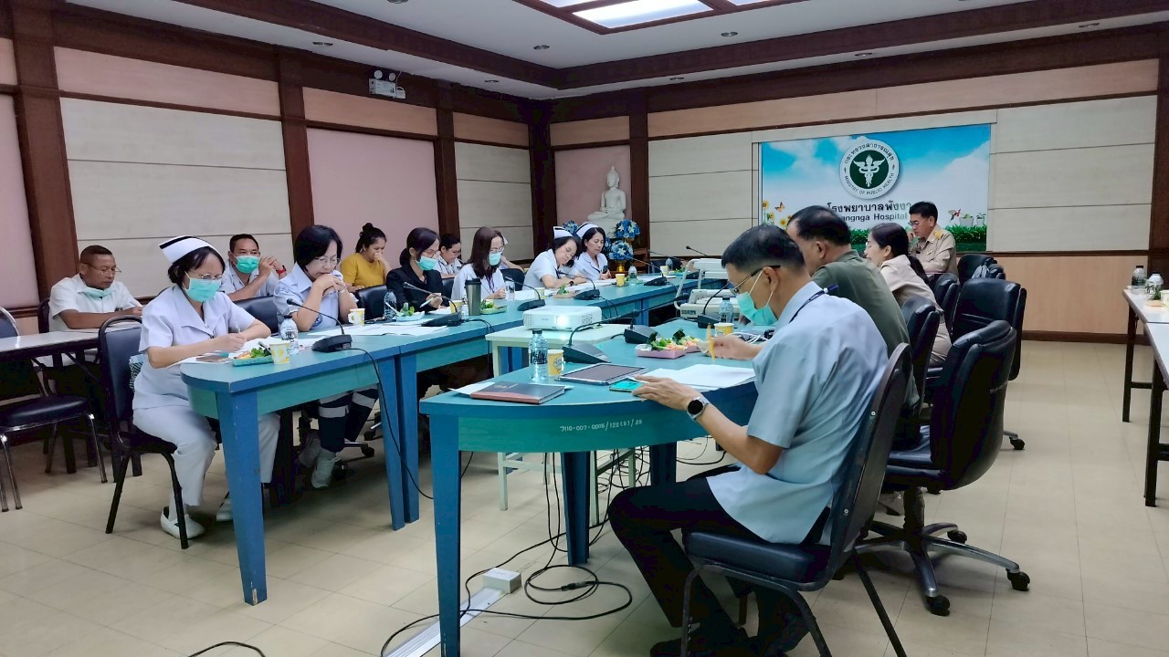 โรงพยาบาลพังงา เตรียมฝึกซ้อมแผนดับเพลิงและอพยพหนีไฟ ในวันที่ 30 เมษายน 2568