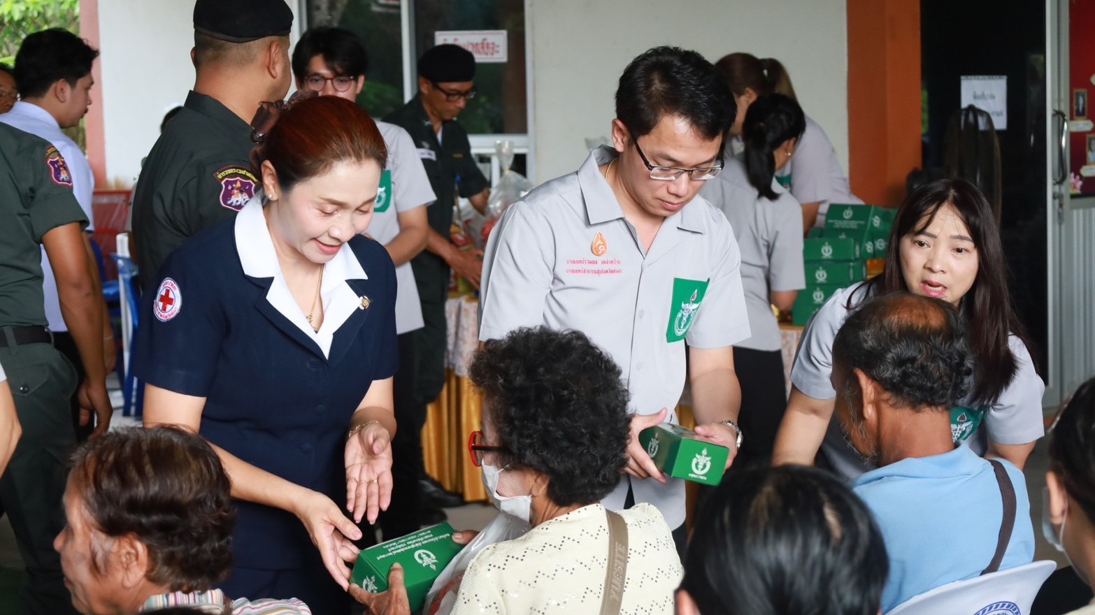 นายแพทย์สาธารณสุขจังหวัดพังงา ออกหน่วยปฏิบัติงานหน่วยแพทย์เคลื่อนที่ พอ.สว. จังห...