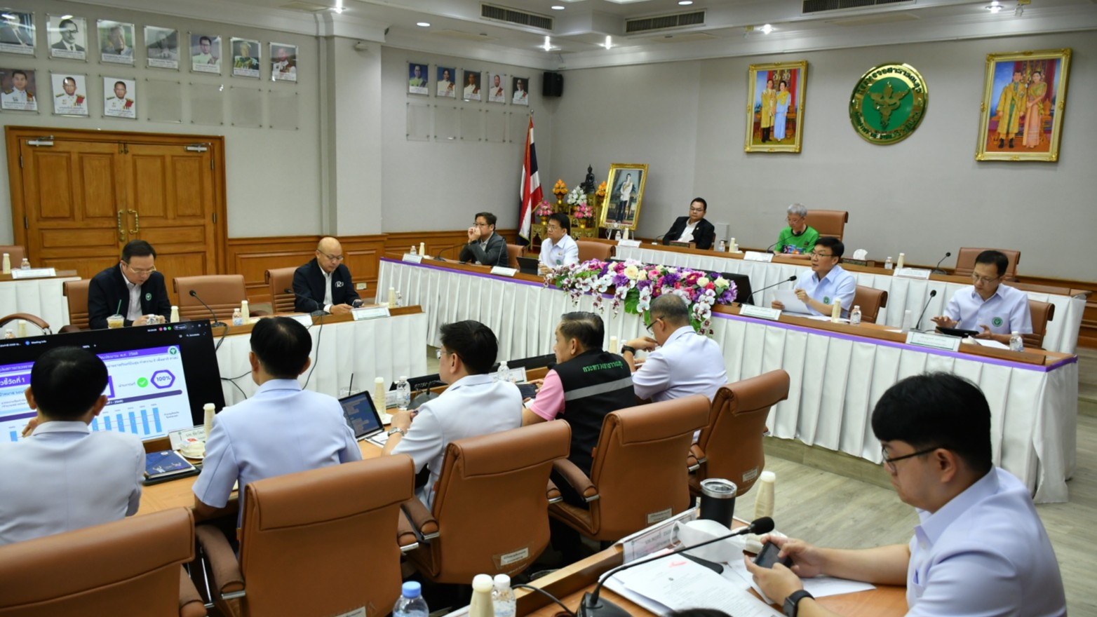 ปลัดกระทรวงสาธารณสุข เป็นประธานการประชุมสรุปผลตรวจราชการกระทรวงสาธารณสุข ประจำปีงบประมาณ พ.ศ.2568 รอบที่ 1