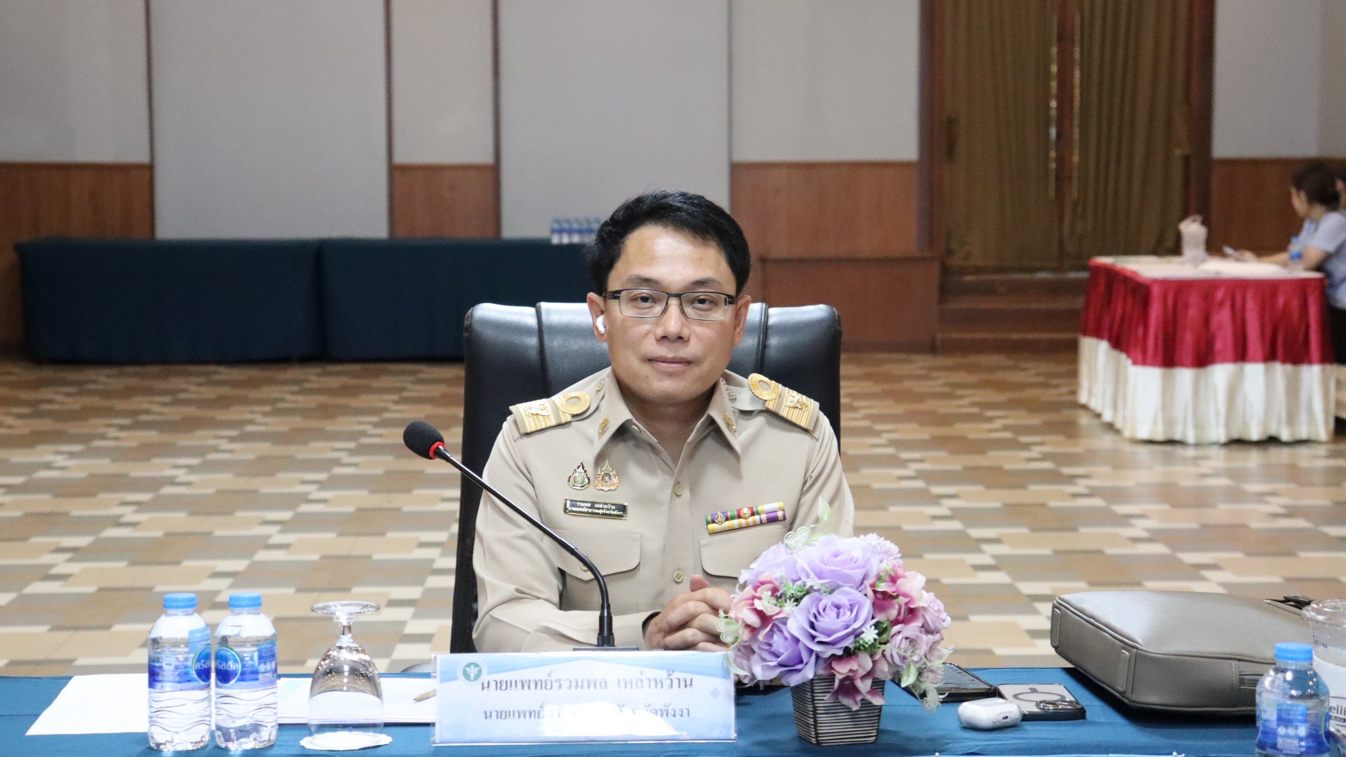 นายแพทย์สาธารณสุขจังหวัดพังงา เป็นประธานการประชุมเชิงปฏิบัติการเตรียมความพร้อมกา...