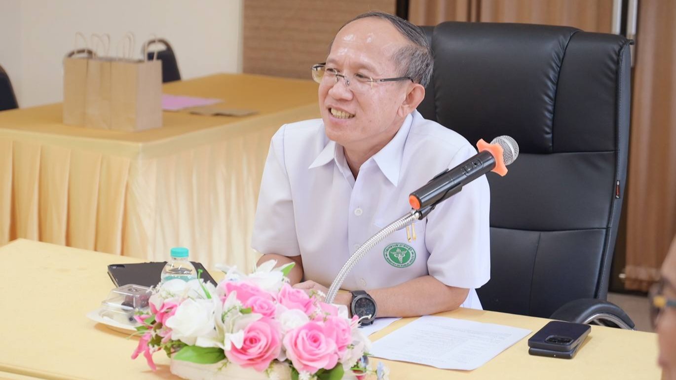 นพ.สสจ.อุบลฯ ประธานการประชุมคณะกรรมการพิจารณาทางคดี สำนักงานสาธารณสุขจังหวัดอุบล...