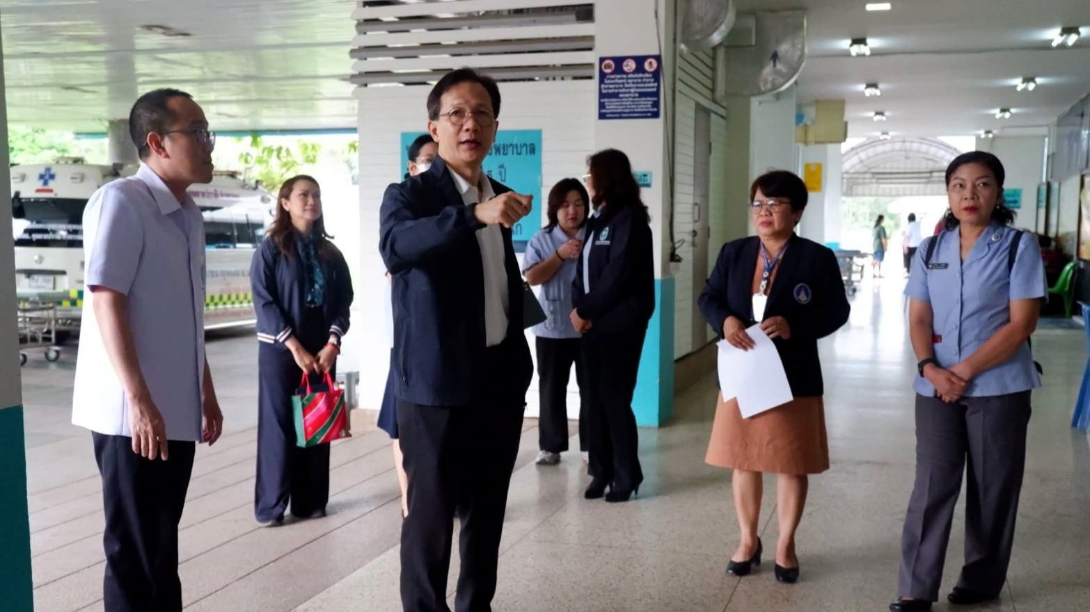 ‘นพ.ณัฐพงศ์ วงศ์วิวัฒน์’ ลงพื้นที่ ติดตามการบริหารจัดการ-พัฒนาประสิทธิภาพการเงินการคลัง หน่วยบริการในสังกัด สสจ.นครพนม-รพร.ธาตุพนม