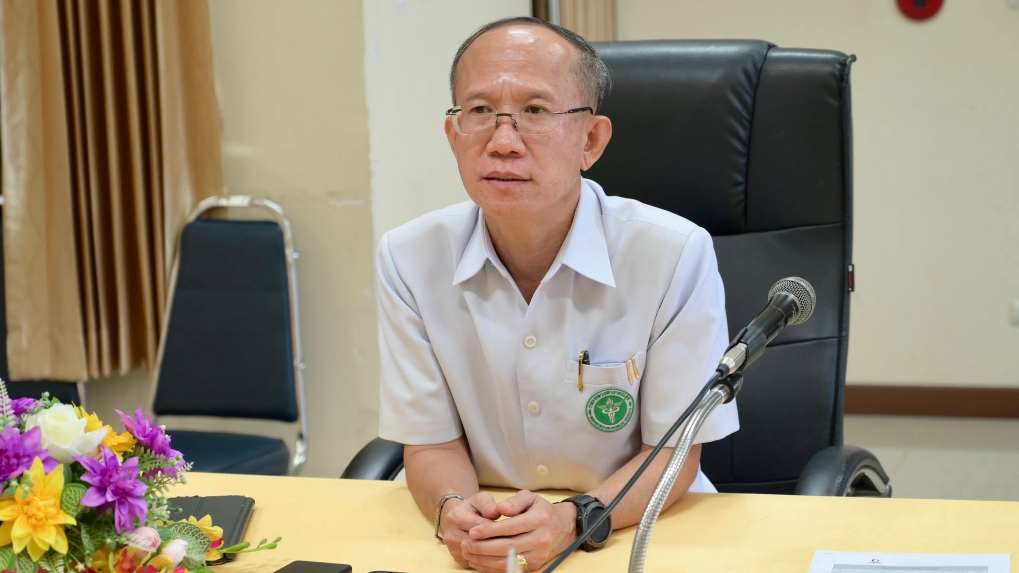 นพ.สสจ.อุบลฯ ร่วมประชุม (Tuesday Morning Meeting:TMM) กับ ปลัดกระทรวงสาธารณสุข ครั้งที่ ๑๐/๒๕๖๘ ผ่านระบบ Online