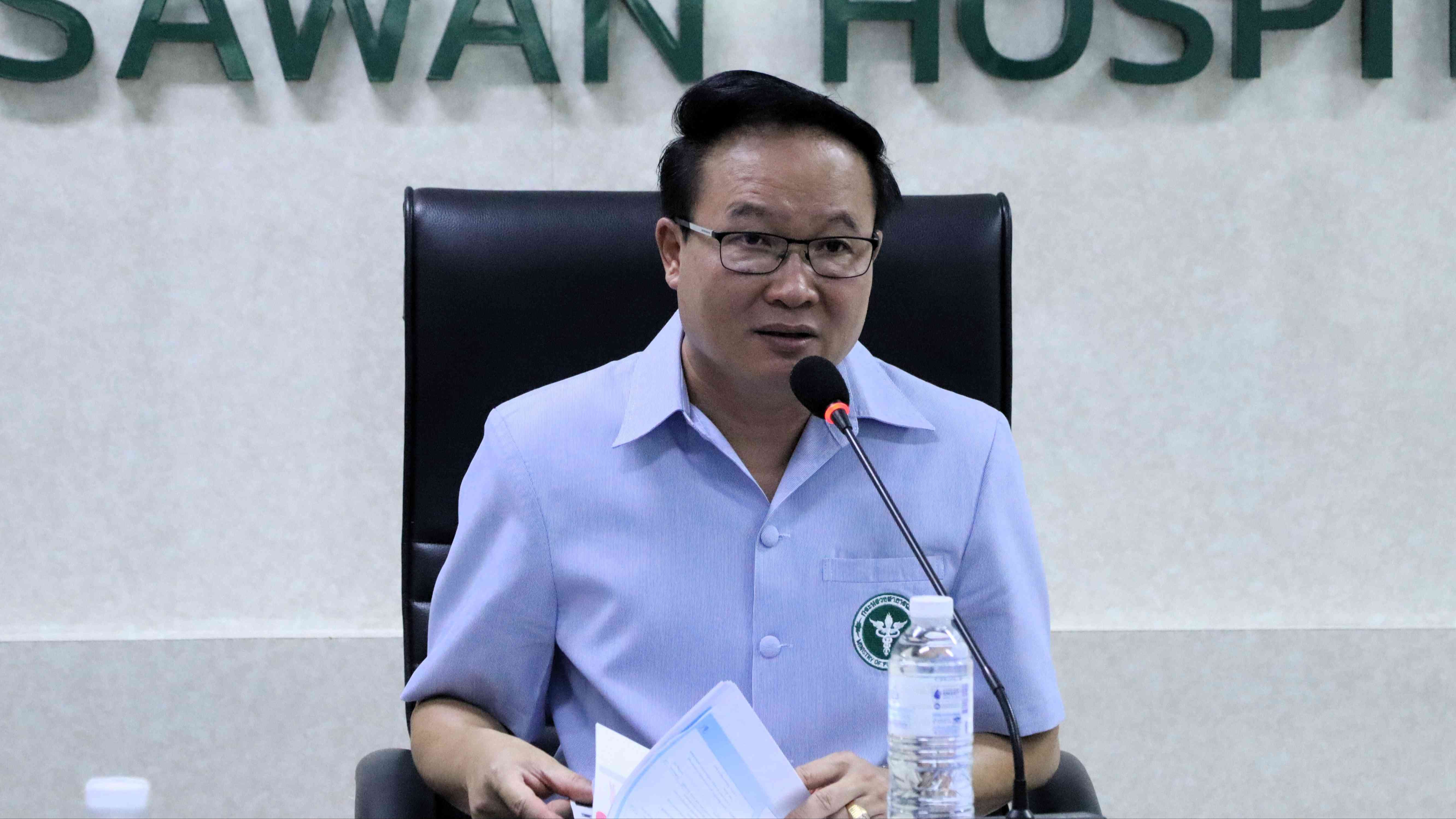 ‘นพ.สสจ.นครพนม’ พร้อมคณะฯ ลงพื้นที่ รพ.โพนสวรรค์ เตรียมความพรัอม ‘ศูนย์ดูแลผู้มี...