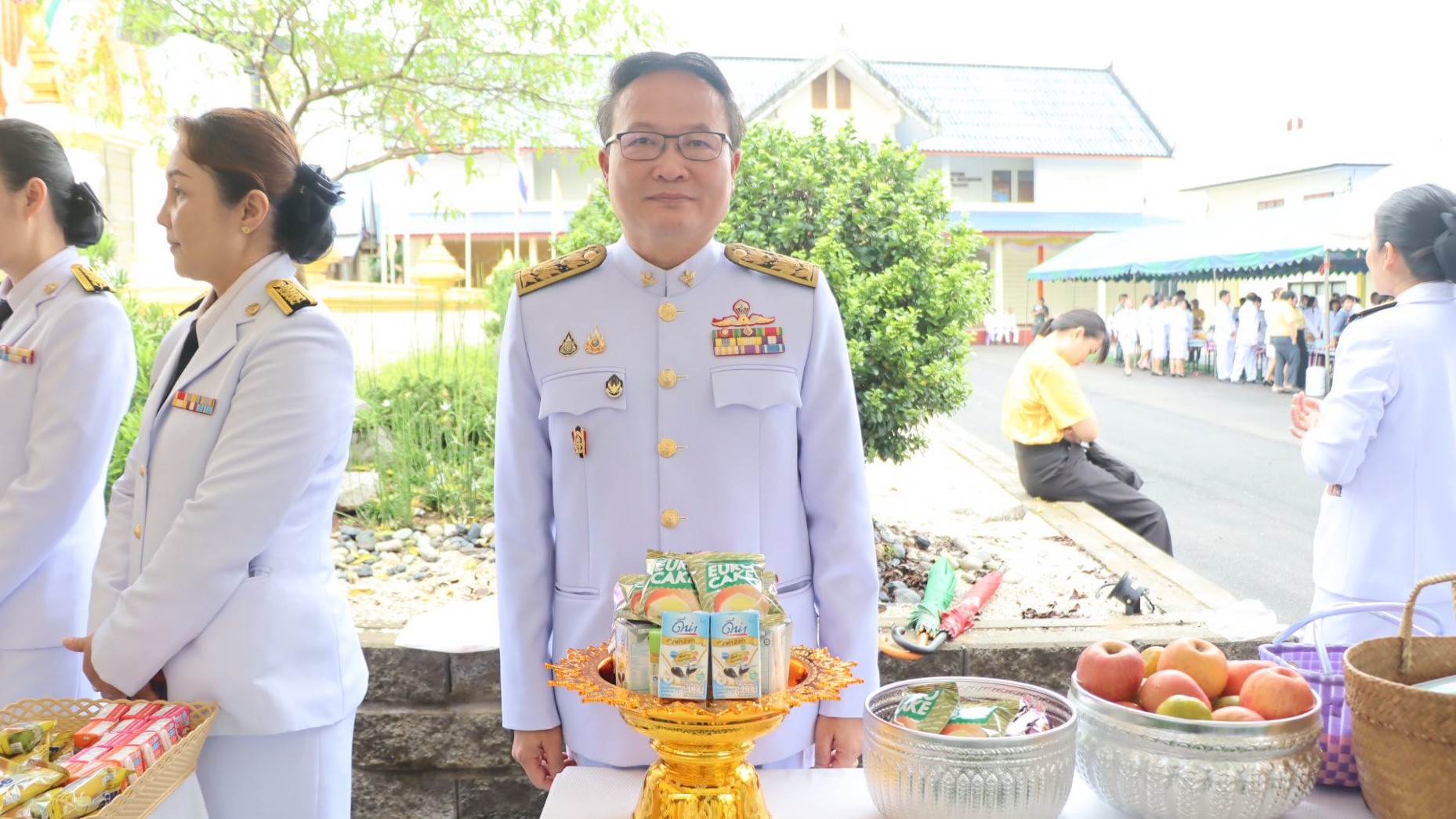 ‘ สสจ.นครพนม ’ ร่วมพิธีศาสนามหามงคล  เจริญพระพุทธมนต์ - ทำบุญตักบาตร ถวายเป็นพระราชกุศล แด่พระบาทสมเด็จพระเจ้าอยู่หัว เนื่องในโอกาสเฉลิมพระชนมพรรษา 28 กรกฎาคม 2568