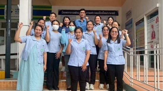 สสจ.สมุทรปราการ ลงพื้นที่ตรวจประเมินรับรองตามเกณฑ์ (GCSh) ณ รพ.สต.เมืองใหม่บางพลี