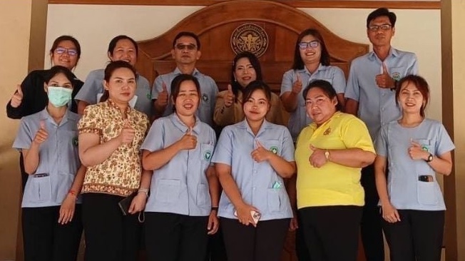 สสจ.สมุทรปราการ ลงพื้นที่ตรวจประเมินรับรองตามเกณฑ์ (GCSh) ณ รพ.สต. บางโฉลง