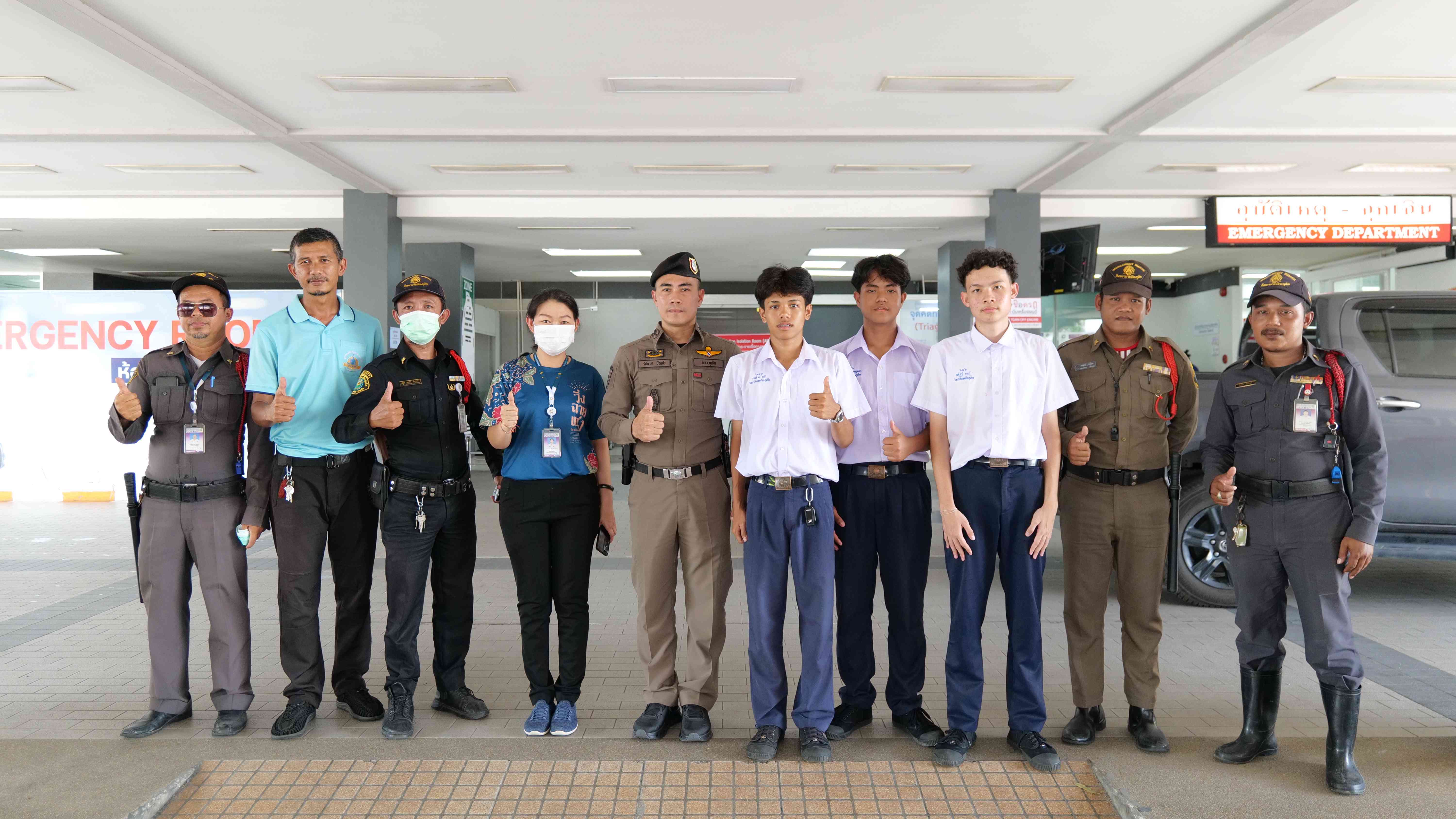 โรงพยาบาลวชิระภูเก็ต ร่วมกับ ตำรวจภูธรเมืองภูเก็ต ฝึกซ้อมแผนเผชิญเหตุ “ป้องกันเยาวชน นักเรียนก่อเหตุทะเลาะวิวาท”
