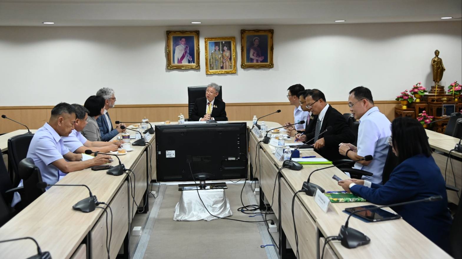 ปลัดกระทรวงสาธารณสุข ให้การต้อนรับผู้แทน WHO หารือความร่วมมือด้านสาธารณสุข