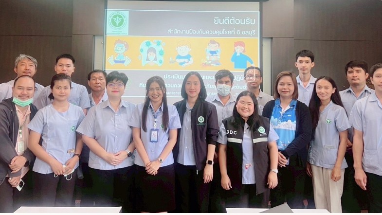 สสจ.สมุทรปราการ ประเมินมาตรฐานทีมเฝ้าระวังสอบสวนควบคุมโรคและภัยสุขภาพระดับอำเภอ (SRRT) ปีงบ 2568
