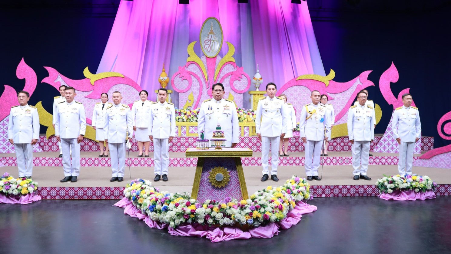 สสจ.หนองคาย ร่วมบันทึกเทปโทรทัศน์ ถวายพระพรชัยมงคล เนื่องในวันเฉลิมพระชนมพรรษา สมเด็จพระนางเจ้าสุทิดา พัชรสุธาพิมลลักษณ พระบรมราชินี