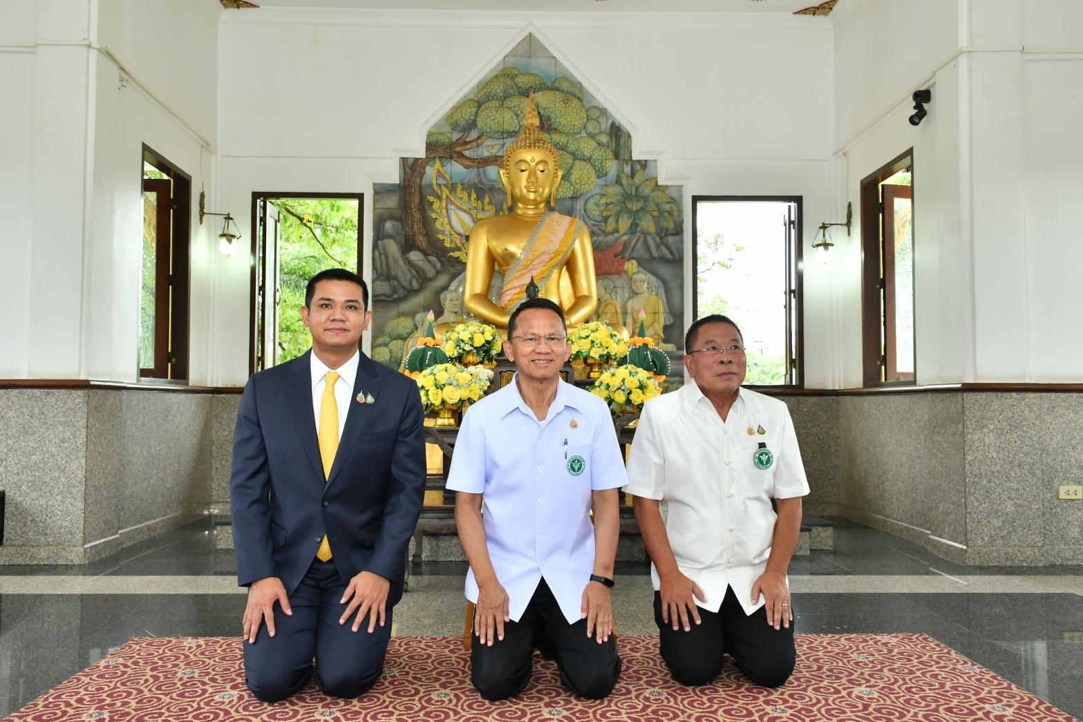 อนุชา-ชัยชนะ” เข้ารับตำแหน่ง รมช.สธ. สักการะสิ่งศักดิ์สิทธิ์ประจำกระทรวง