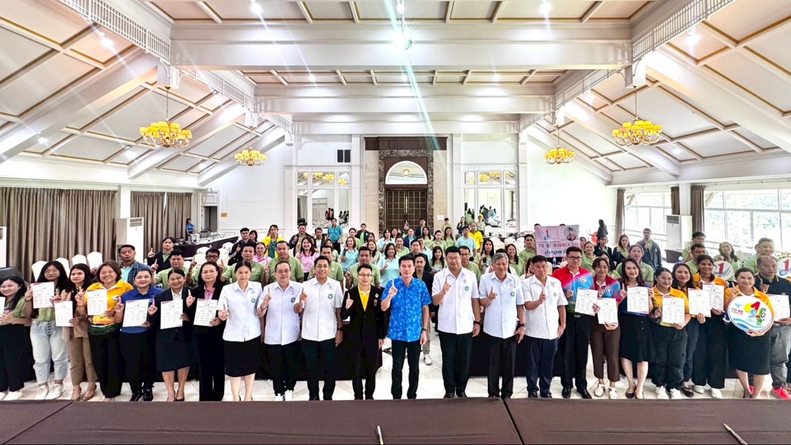 ผู้ว่าราชการจังหวัดพังงา เป็นประธานในพิธีลงนามบันทึกข้อตกลงความร่วมมือ (MOU) โครงการรณรงค์ป้องกันและแก้ไขปัญหายาเสพติด TO BE NUMBER ONE ประจำปี 2568 ระหว่างจังหวัด TO BE NUMBER ONE พระนครศรีอยุธยา และจังหวัด TO BE NUMBER ONE พังงา