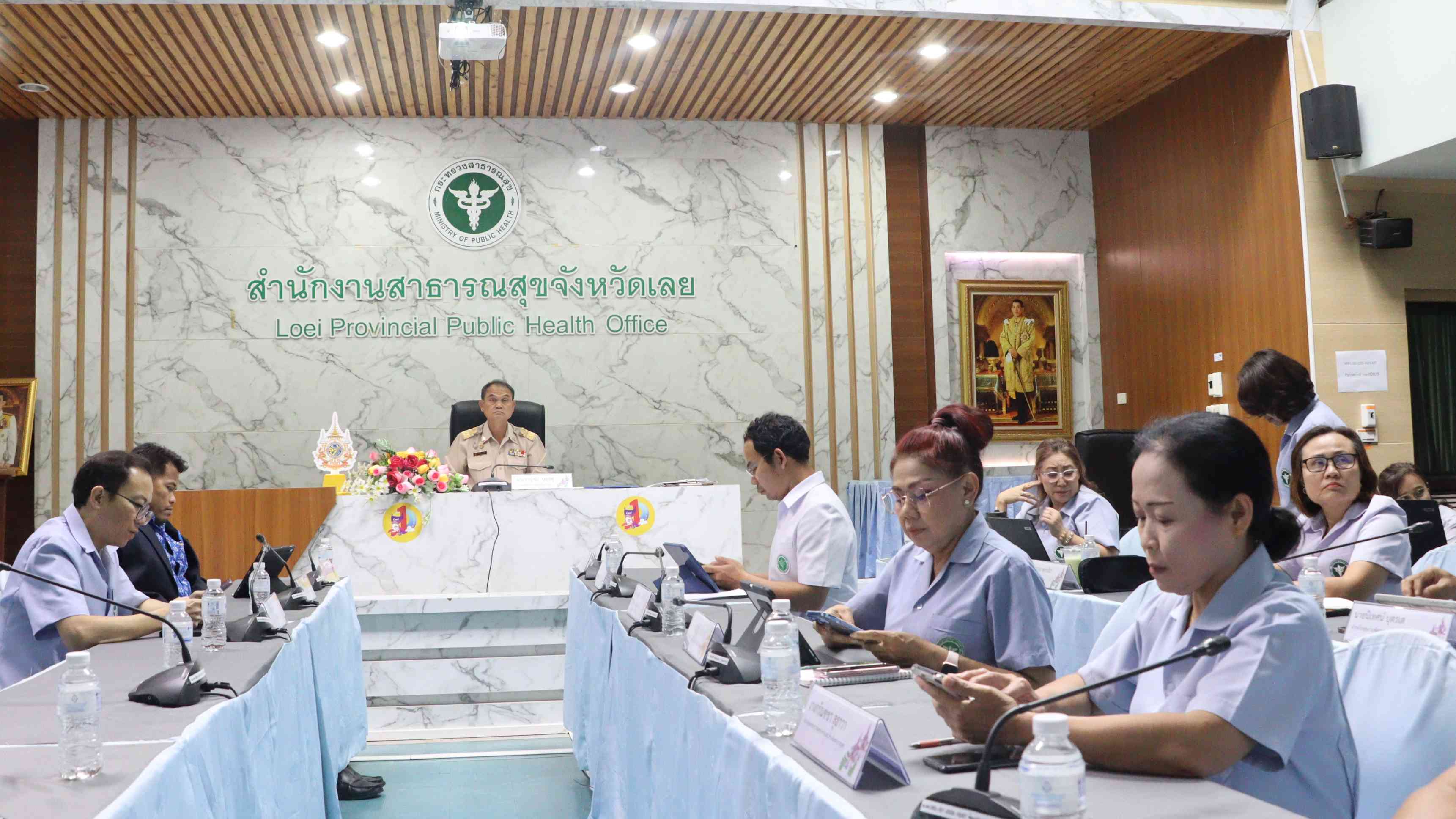 สสจ.เลย ร่วมประชุมคณะกรรมการวางแผนและประเมินผลสาธารณสุขจังหวัดเลย ครั้งที่ 6/2568 ประจำเดือน มิถุนายน 2568