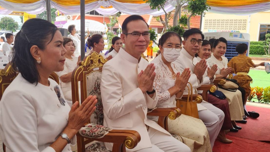 โรงพยาบาลขอนแก่น ร่วมพิธีวางศิลาฤกษ์ “วิหาร 500 ปี พระศรีสัตนาคนหุต” ณ วัดธาตุพระอารามหลวง
