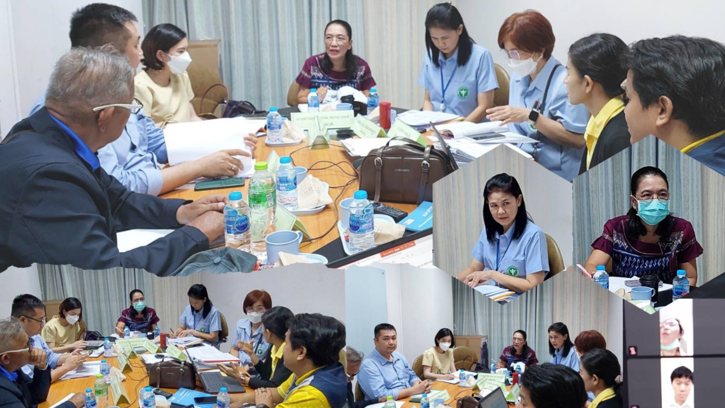 สสจ.สมุทรปราการ ประชุมคณะอนุกรรมการพิจารณาวินิจฉัย คำร้องขอรับเงินช่วยเหลือเบื้อ...
