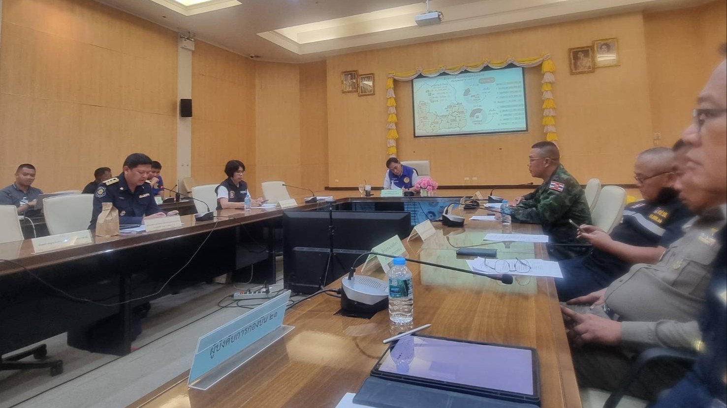 สา’สุขอุบลฯ ร่วมประชุมโต๊ะข่าวยาเสพติด จังหวัดอุบลราชธานี