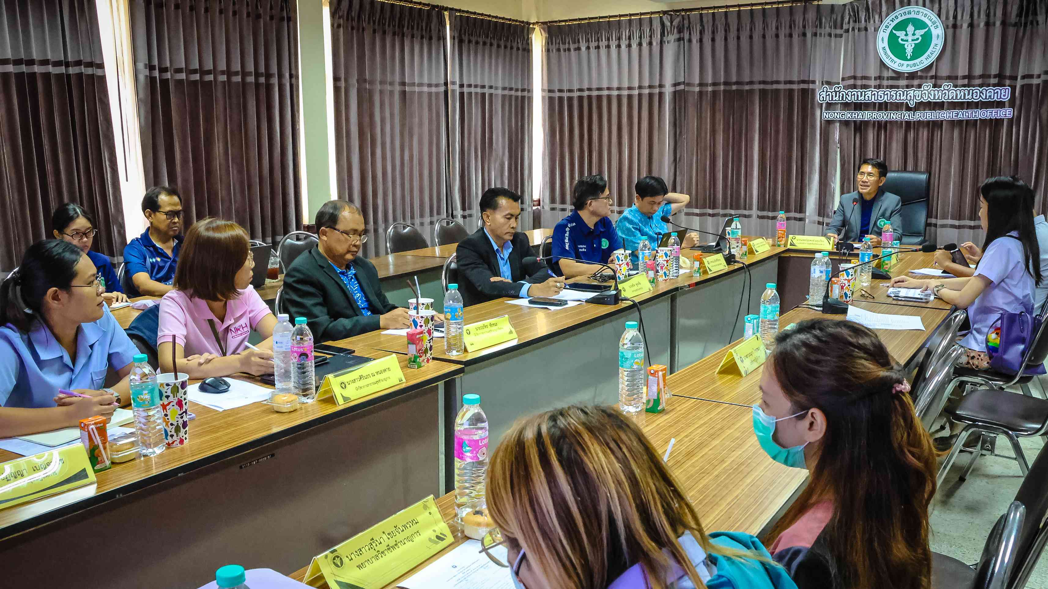 สสจ.หนองคาย ประชุมคณะกรรมการพัฒนาการดำเนินงานควบคุมวัณโรค จังหวัดหนองคาย ครั้งที่ 1/2568
