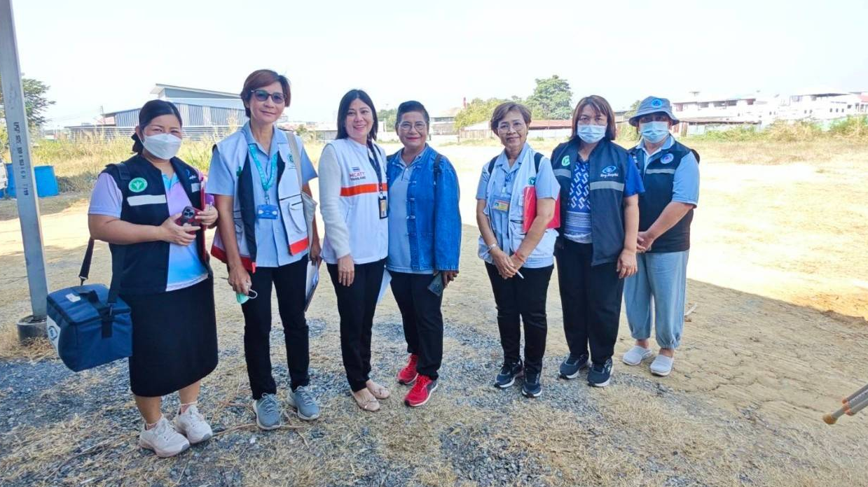 ทีม MCATT เมืองสิงห์บุรี ร่วมกับ กลุ่มงานจิตเวช กลุ่มงานเวชกรรมสังคม ร.พ.สิงห์บุ...