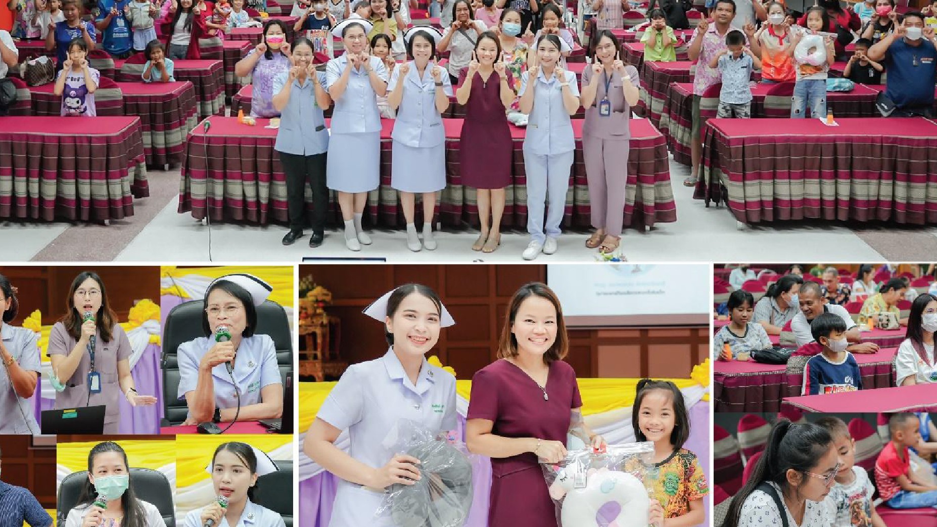 โรงพยาบาลร้อยเอ็ด จัดแคมป์ติวเข้มครอบครัวธาลัสซีเมีย
