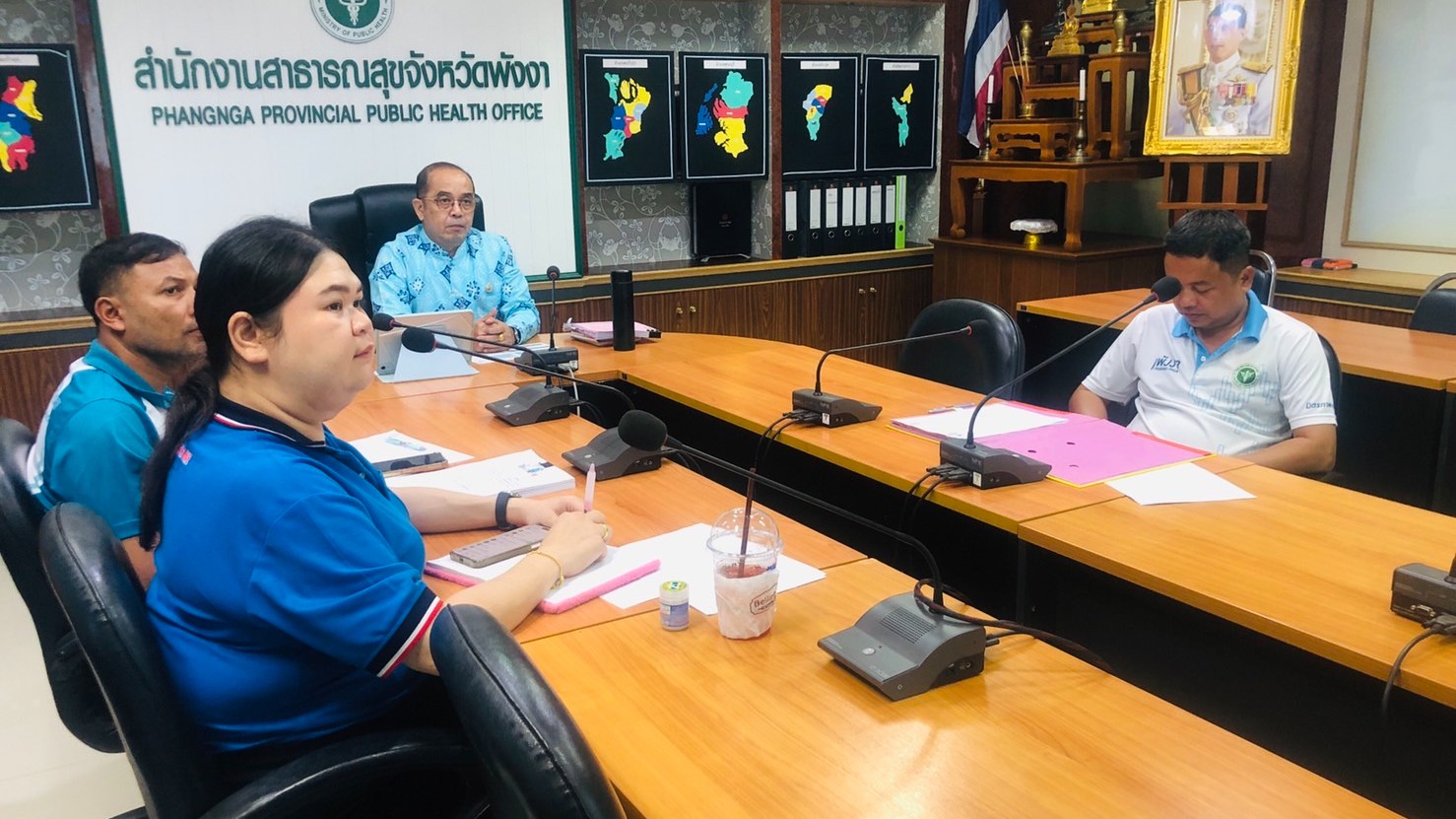 รองนายแพทย์สาธารณสุขจังหวัดพังงา เข้าร่วมประชุมติดตามความก้าวหน้าการจัดซื้อจัดจ้างรายการกันเหลื่อมปี พ.ศ. 2567 งบกลางปี พ.ศ. 2567 และงบประมาณรายจ่ายประจำปีงบประมาณ พ.ศ. 2568 รายการงบลงทุน ค่าครุภัณฑ์และสิ่งก่อสร้าง ครั้งที่ 7/2568