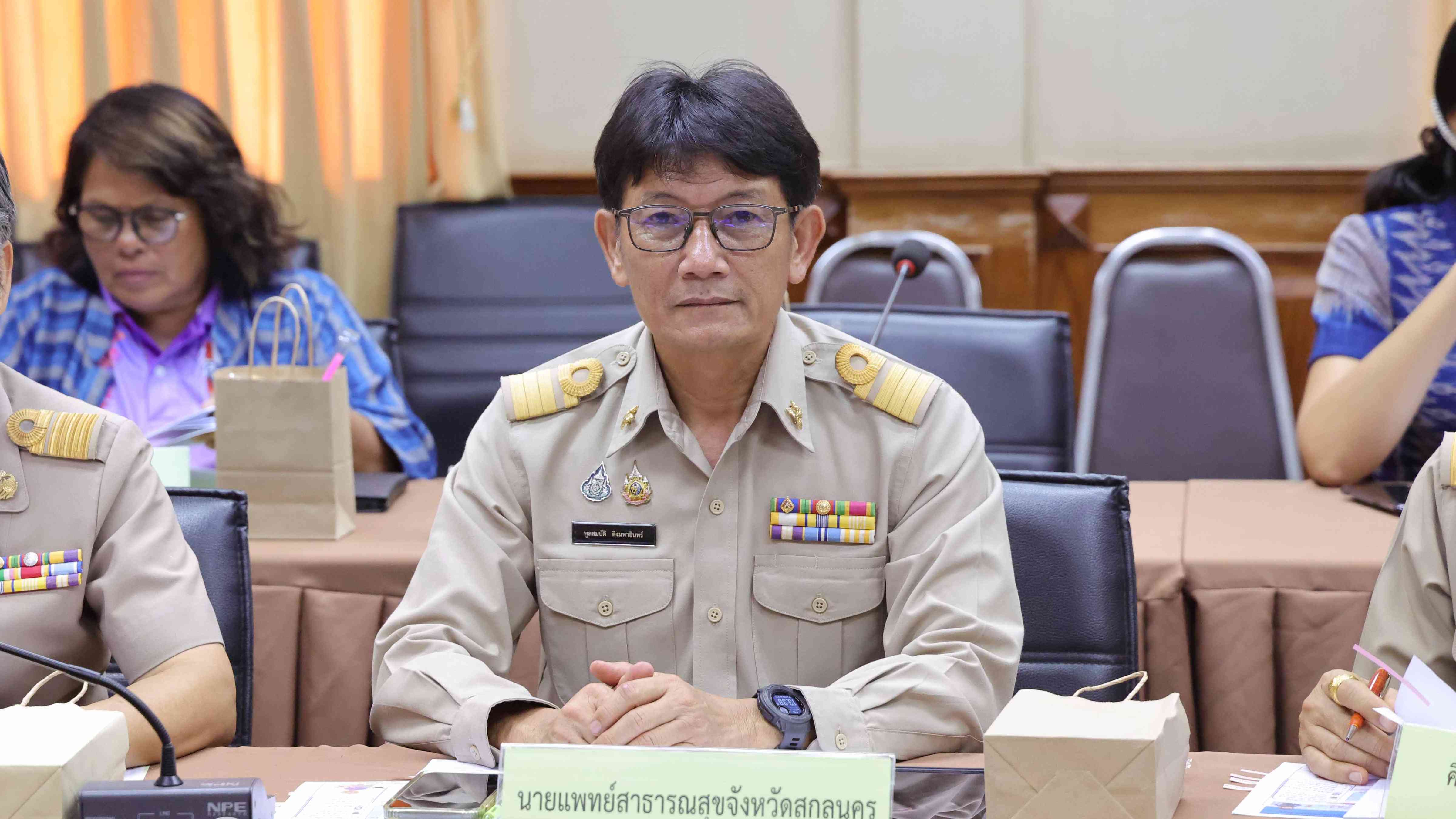 สสจ.สกลนคร “ร่วมประชุมคณะอนุกรรมการควบคุมการขอทานจังหวัดสกลนคร ครั้งที่ 1/2568”