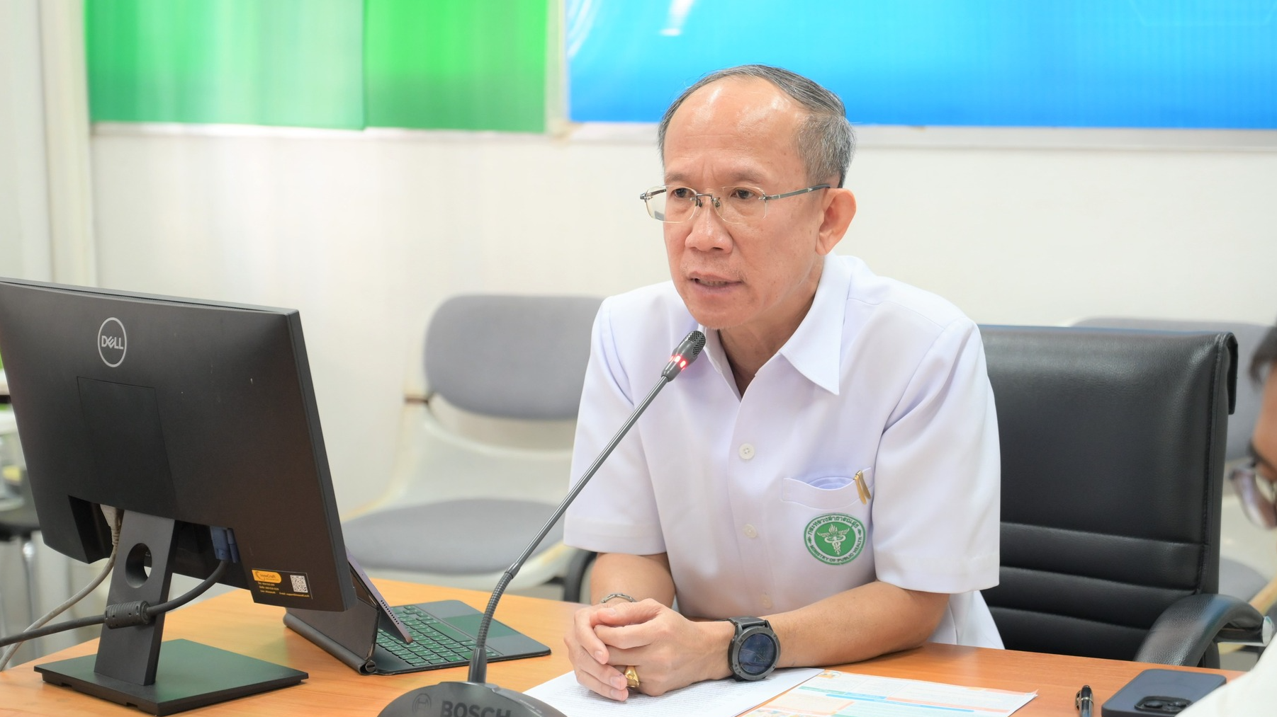 นพ.สสจ.อุบลฯ ร่วมประชุม (Tuesday Morning Meeting:TMM)  กับ ปลัดกระทรวงสาธารณสุข ครั้งที่ ๓/๒๕๖๘ ผ่านระบบ Online