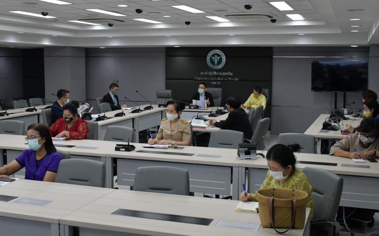 ประชุมก่อนแถลงข่าว COVID-19 ….. (25 พฤษภาคม 2563)