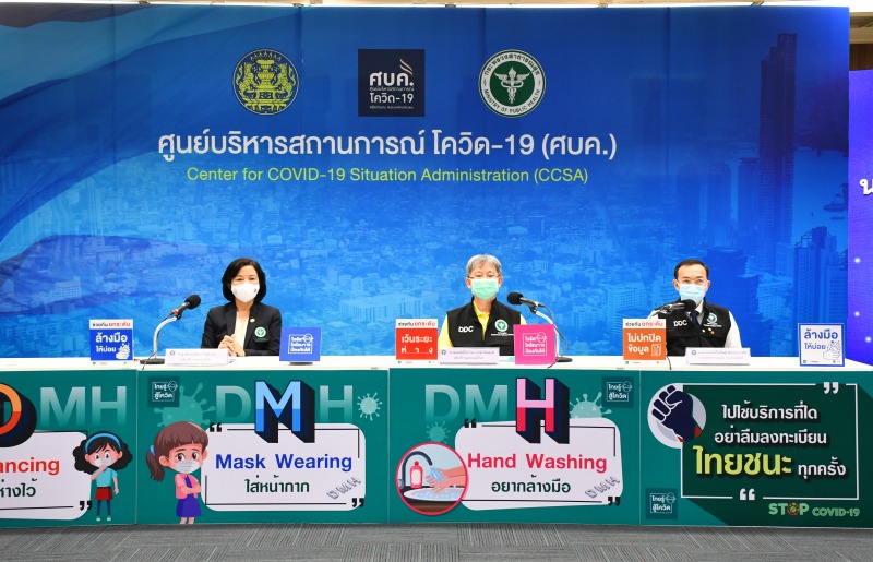 สธ.ชี้โควิด 19 ระลอกใหม่เริ่มชะลอและคงตัว เร่งใช้มาตรการควบคุมกิจการ/กิจกรรมเสี่ยง