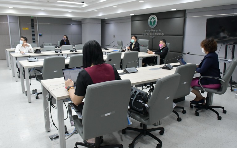 ประชุมก่อนแถลงข่าว COVID-19 ….. (2 มิถุนายน 2563)