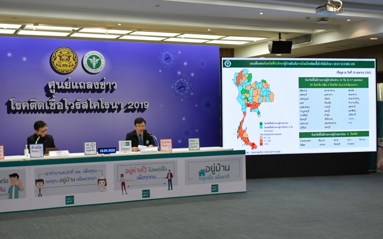 แถลงข่าว COVID-19 ….. (18 เมษายน 2563)