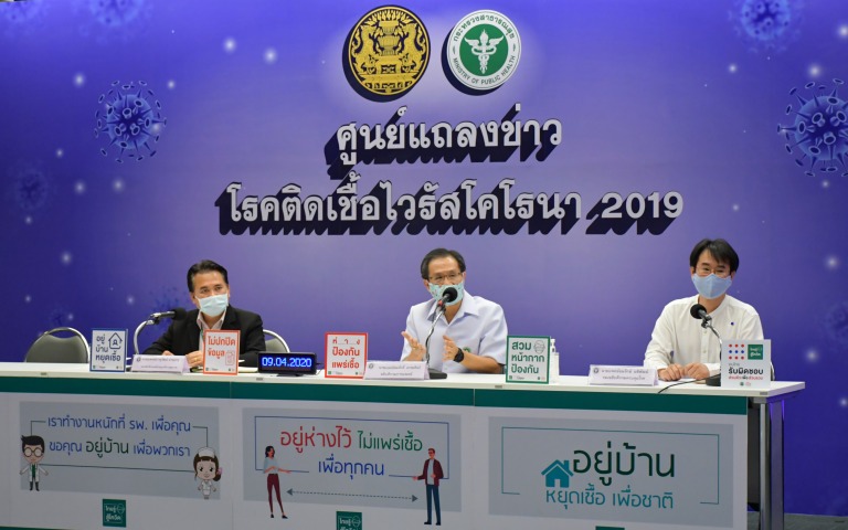 แถลงข่าว COVID-19 ….. (9 เมษายน 2563)