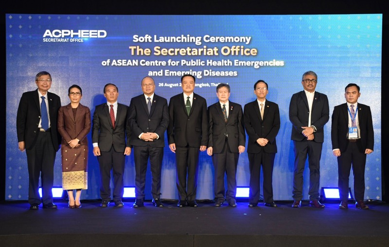 Deputy Prime Minister Anutin with the Secretary-General of ASEAN joined the soft...