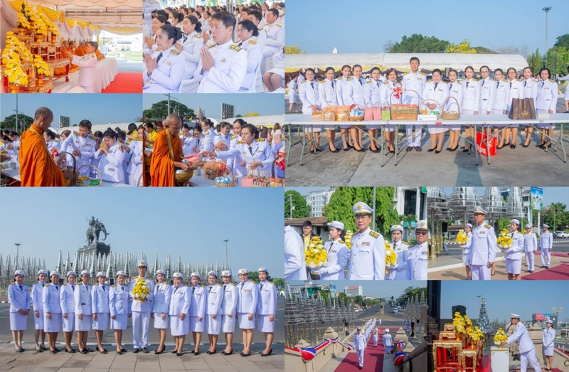 รพ.บุรีรัมย์ ร่วมงานรัฐพิธีเนื่องในวันที่ระลึกพระบาทสมเด็จพระพุทธยอดฟ้าจุฬาโลกมห...