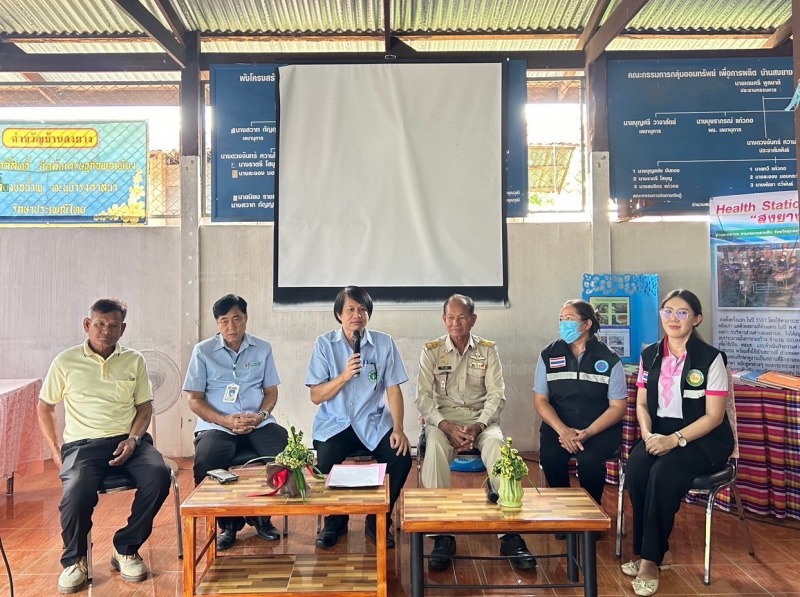 สสจ.อุบลฯ ลงพื้นที่ อำเภอม่วงสามสิบ เพื่อเยี่ยมเสริมพลังและรับรองผลการดำเนินงานส...