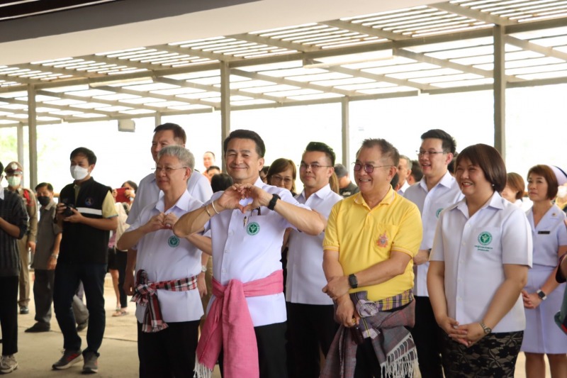 นพ.ชลน่าน ศรีแก้ว รัฐมนตรีว่าการกระทรวงสาธารณสุข ติดตามนโยบายกระทรวงสาธารณสุข โร...