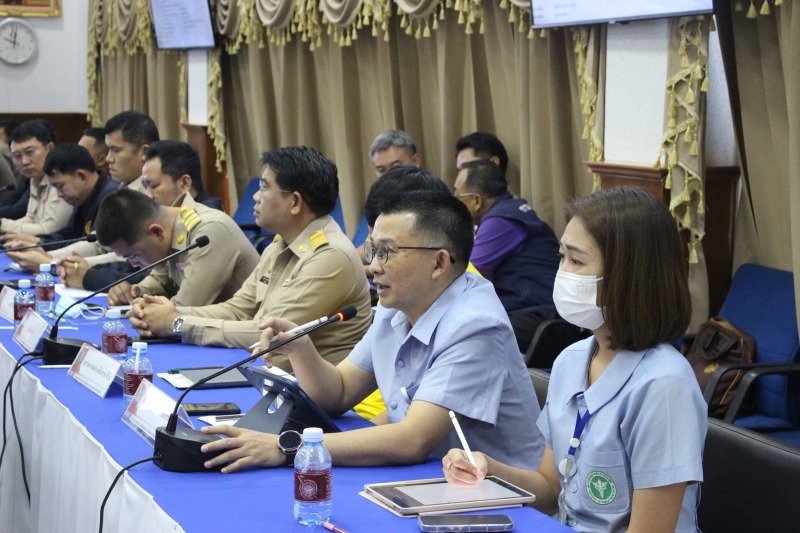 สสจ.เชียงราย ร่วมประชุมคณะอนุกรรมการศูนย์ปฏิบัติการความปลอดภัยทางถนนจังหวัดเชียง...