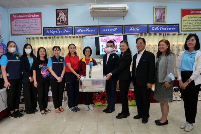 สสจ.เชียงราย ร่วมลงพื้นที่ตรวจเยี่ยมเสริมพลังการดำเนินงานส่งเสริมสุขภาพนักเรียนใ...