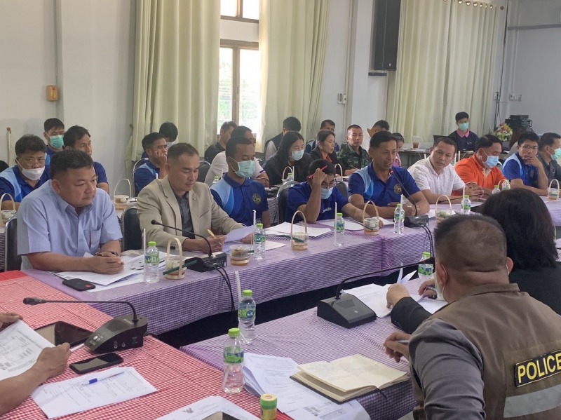 สสจ.เชียงราย เข้าร่วมการประชุมแนวทางการดำเนินงานแก้ไขปัญหายาเสพติด อำเภอดอยหลวง