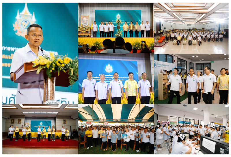 สมศักดิ์ เปิดโครงการพาหมอไปหาประชาชน ณ โรงพยาบาลพระพุทธบาท จังหวัดสระบุรี