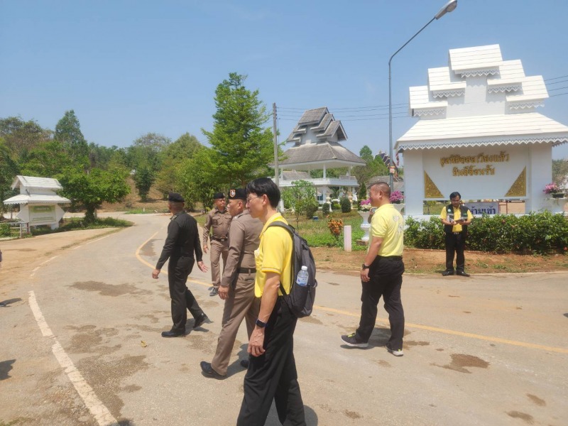 สสจ.เชียงราย ร่วมลงพื้นที่เตรียมความพร้อมการรับเสด็จฯ พระบาทสมเด็จพระเจ้าอยู่หัว...