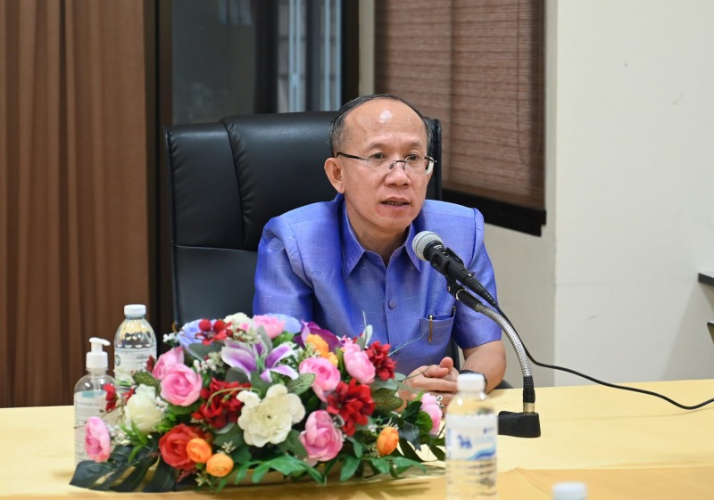 นพ.สสจ.อุบลฯ ประธานการประชุมคณะกรรมการ บริหารสำนักงานสาธารณสุขจังหวัดอุบลราชธานี (กกบ.)