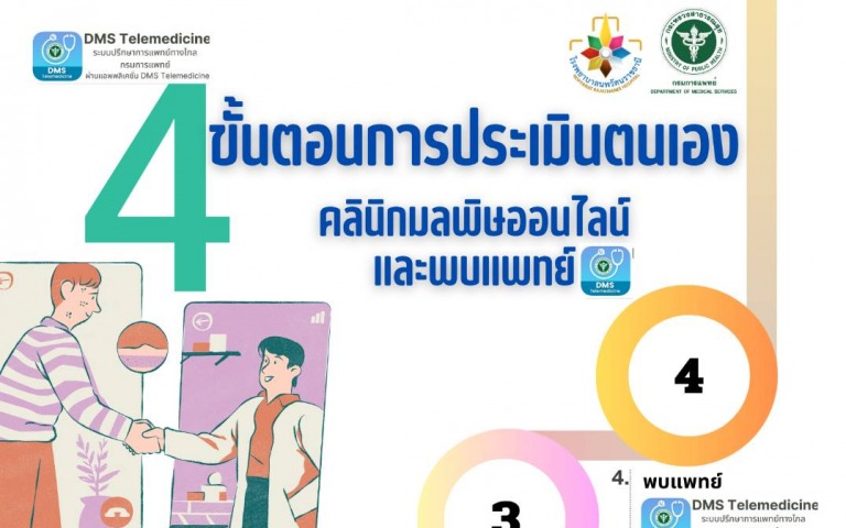 รพ.นพรัตน ฯ แนะวิธีประเมินอาการตนเองและพบแพทย์ telemedicine